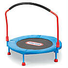 Alternate image 1 for Little Tikes&reg; Easy Store 3-Foot Trampoline with Handrail