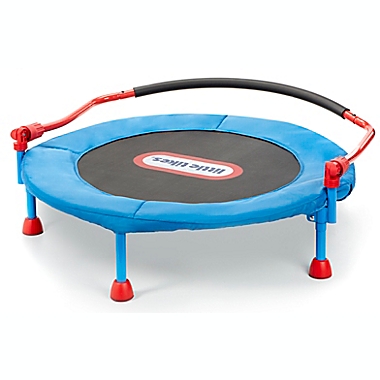 Little Tikes&reg; Easy Store 3-Foot Trampoline with Handrail. View a larger version of this product image.