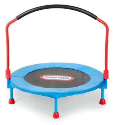 Little Tikes&reg; Easy Store 3-Foot Trampoline with Handrail
