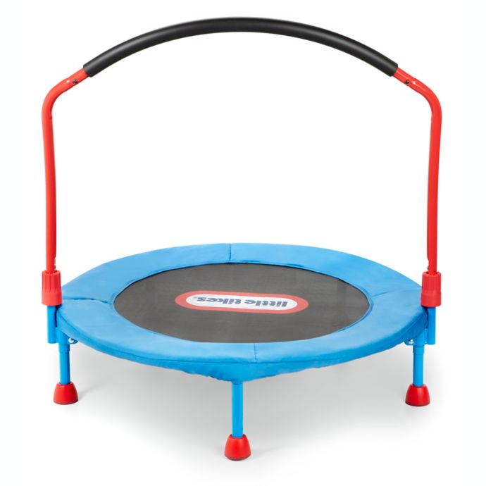 Little Tikes® Easy Store 3Foot Trampoline with Handrail Bed Bath and