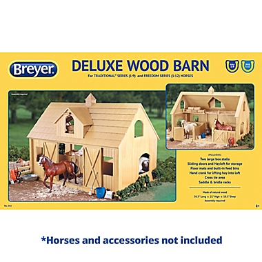 Breyer Traditional #302 Deluxe Wood Barn w/ Cupola IN STOCK NOW 19756003029 