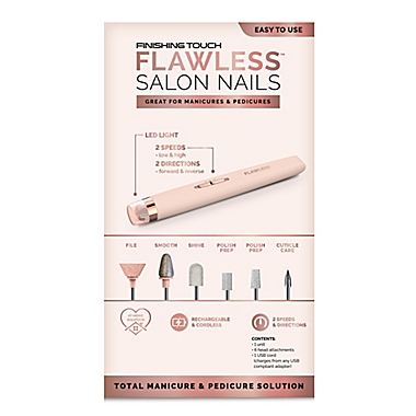 Finishing Touch&reg; Flawless&reg; Salon Nails. View a larger version of this product image.