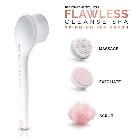 Alternate image 1 for Finishing Touch® Flawless® Cleanse Spa Spinning Spa Brush