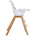 Alternate image 3 for Evolur Zoodle 3-in-1 High Chair and  Booster Feeding Chair  in Pink