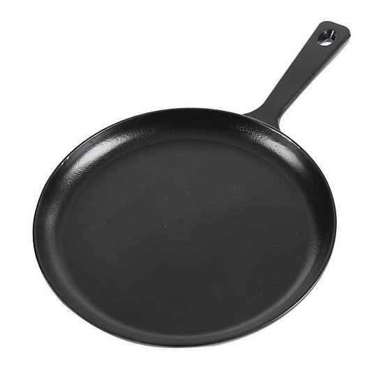 Alternate image 1 for Our Table™ 10-Inch Preseasoned Cast Iron Round Griddle in Black