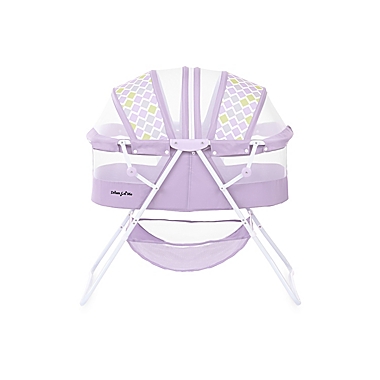 Dream On Me Karley Bassinet in Periwinkle. View a larger version of this product image.