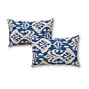 Greendale Home Fashions 2-Piece Outdoor Lumbar Pillow Set