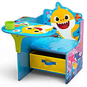 Delta Children Baby Shark Chair Desk with Storage Bin