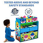 Alternate image 2 for Delta Children&reg; Baby Shark&trade; Design &amp; Store Toy Storage Organizer in Blue