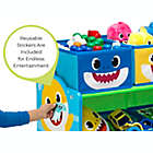 Alternate image 5 for Delta Children&reg; Baby Shark&trade; Design &amp; Store Toy Storage Organizer in Blue