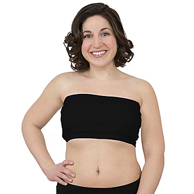 Rumina Medium-X-Large Strapless Pump&amp;Nurse Bra in Black. View a larger version of this product image.