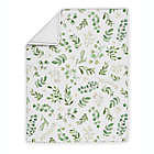 Alternate image 2 for Sweet Jojo Designs&reg; Watercolor Botanical Leaf 4-Piece Crib Bedding Set in Green/White