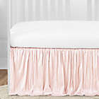 Alternate image 3 for Sweet Jojo Designs&reg; Lace 4-Piece Crib Bedding Set in Pink/White
