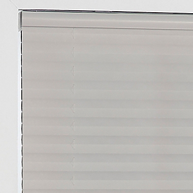 St. Charles Light Filtering 24.5-Inch x 64-Inch Cordless Pleated Shade in Silver Grey. View a larger version of this product image.