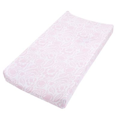 aden + anais&trade; essentials Damsel Cotton Changing Pad Cover in Pink