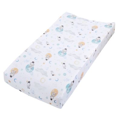 aden + anais&trade; essentials Space Changing Pad Cover in Blue