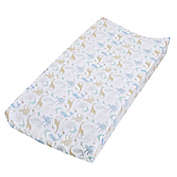 aden + anais&trade; essentials History Muslin Changing Pad Cover in Grey