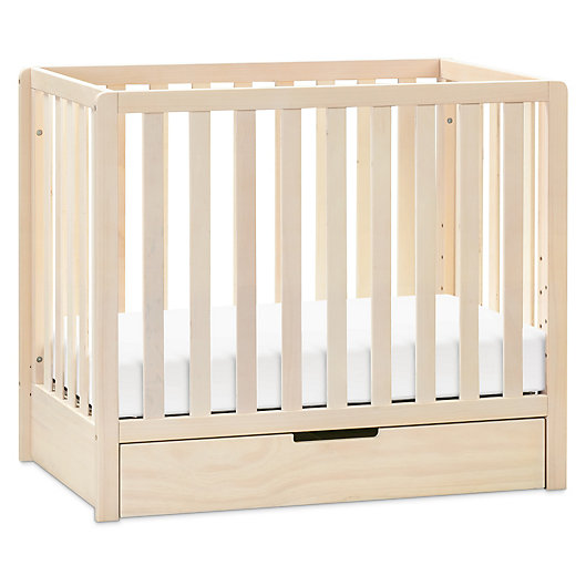 Alternate image 1 for carter's® by DaVinci® Colby 4-in-1 Convertible Mini Crib with Trundle in Natural