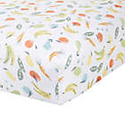 Alternate image 0 for aden + anais&reg; essentials Farm to Table Fitted Crib Sheet in Grey