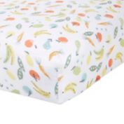 aden + anais&reg; essentials Farm to Table Fitted Crib Sheet in Grey
