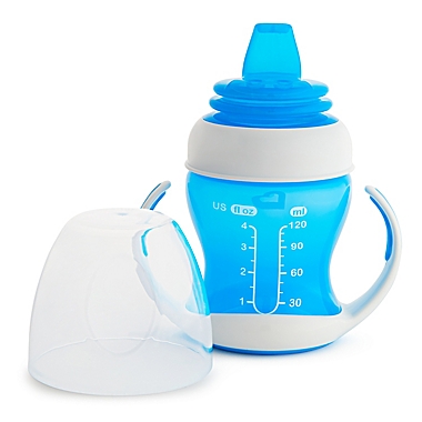 Munchkin&reg; Gentle&trade; 4 oz. Transition Trainer Cup in Blue. View a larger version of this product image.