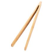 Simply Essential&trade; Bamboo Toaster Tongs in Natural