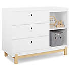 Alternate image 2 for Delta Children&reg; Poppy 3-Drawer Dresser in White/Natural