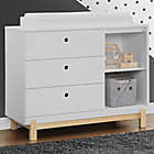 Alternate image 6 for Delta Children&reg; Poppy 3-Drawer Dresser in White/Natural
