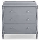 Alternate image 0 for Delta Children Saint 4-Drawer Dresser with Changing Topper in Grey