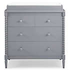 Alternate image 1 for Delta Children Saint 4-Drawer Dresser with Changing Topper in Grey