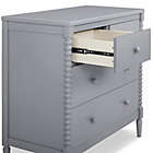 Alternate image 6 for Delta Children Saint 4-Drawer Dresser with Changing Topper in Grey