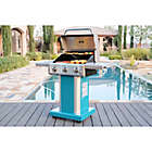 Alternate image 5 for Kenmore&reg; 3-Burner Patio Propane Gas Grill in Teal