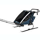 Alternate image 4 for Thule&reg; Chariot Cross Multi-Sport Double Stroller in Majolica Blue