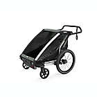 Alternate image 2 for Thule&reg; Chariot Lite Multi-Sport Double Stroller in Agave