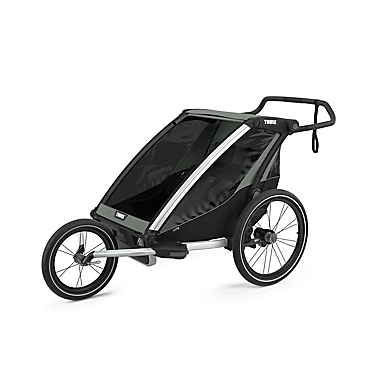 Thule&reg; Chariot Lite Multi-Sport Double Stroller in Agave. View a larger version of this product image.