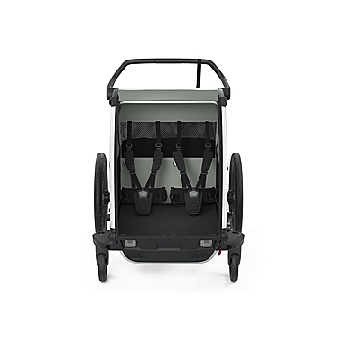 Thule&reg; Chariot Lite Multi-Sport Double Stroller in Agave. View a larger version of this product image.