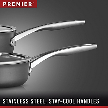 Calphalon&reg; Premier&trade; Hard-Anodized Nonstick 11-Piece Cookware Set. View a larger version of this product image.
