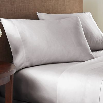 Nestwell&trade; Egyptian Cotton Sateen 625-Thread-Count Twin Sheet Set in Harbor Mist