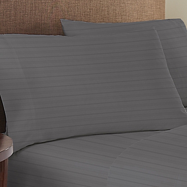 Nestwell&trade; Egyptian Cotton 625-Thread Count Standard Pillowcases in Shade Stripe (Set of 2). View a larger version of this product image.