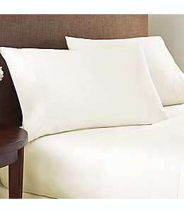 Set de sábanas matrimoniales de algodón egipcio NestWell™ color marfil