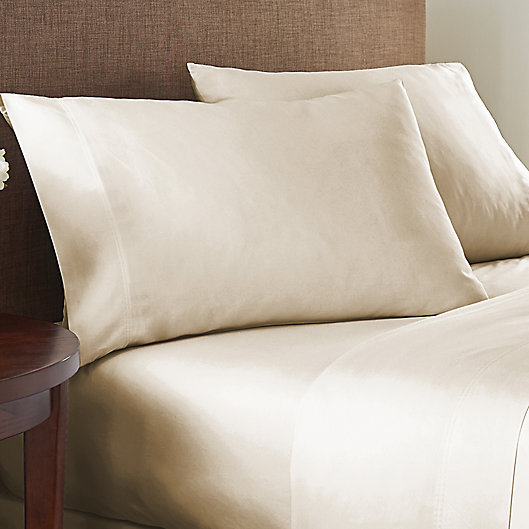 Alternate image 1 for Nestwell™ Egyptian Cotton Sateen 625-Thread-Count Twin Sheet Set in Moonbeam