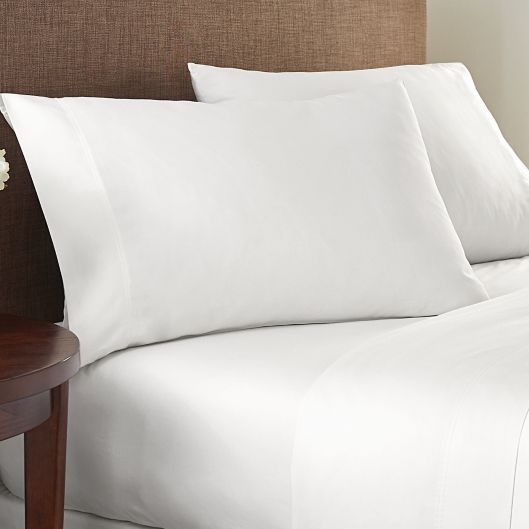 Nestwell Egyptian Cotton Sateen 625-Thread-Count Queen Sheet Set in Bright White