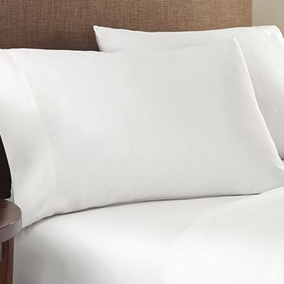 6 new bright white t250 series premium pillow cases standard size hotel grade 