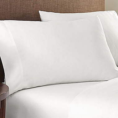 Nestwell&trade; Egyptian Cotton Sateen 625-Thread-Count King Pillowcases in Bright White (Set of 2). View a larger version of this product image.