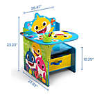Alternate image 9 for Delta Children Baby Shark Chair Desk with Storage Bin