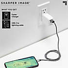 Alternate image 4 for Sharper Image&reg; Fast-Charging Portable Adapter with Lightning Charging Cable