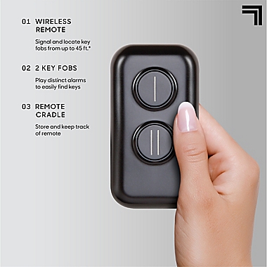Sharper Image&reg; Magnetic Auto Keyfinder in Black. View a larger version of this product image.