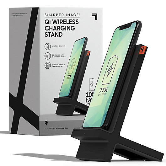 Alternate image 1 for Sharper Image® Wireless Charging Stand