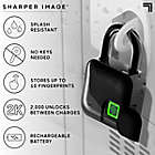Alternate image 1 for Sharper Image&reg; Fingerprint Lock in Black