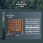 Alternate image 6 for Hammer + Axe 4-in-a-Row Wood Tabletop Game
